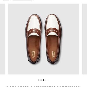 G. H. Bass & Co. Originals Whitney loafer in Whiskey/White